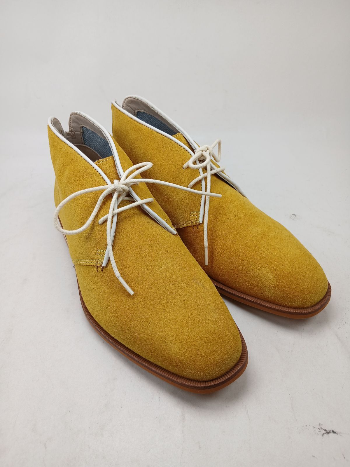 カリメル リーガル25.5cm 53 スリッポン ブーツ イエロー キャメル カジュアル