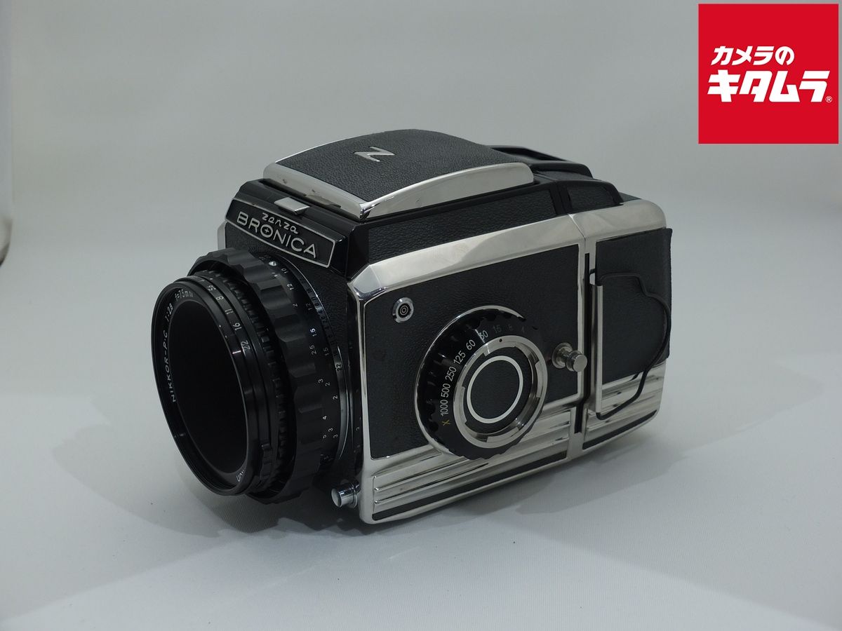 当時もの！ゼンザブロニカ S2 Nikkor-P 75mm F2.8 中古 当時もの！ゼンザブロニカ S2 Nikkor-P 75mm F2.8 中古 当時もの