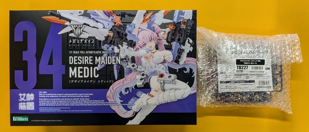 コトブキヤ メガミデバイス デザイアメイデン メディック 特典付