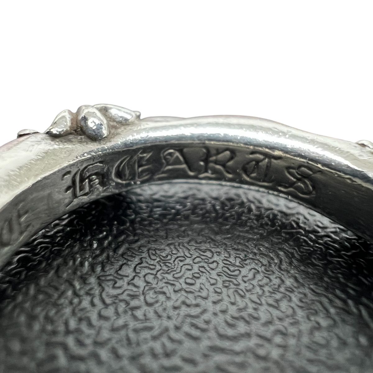 CHROME HEARTS 美品 クロムハーツ SBT BAND SBT バンド リング 指輪 14 