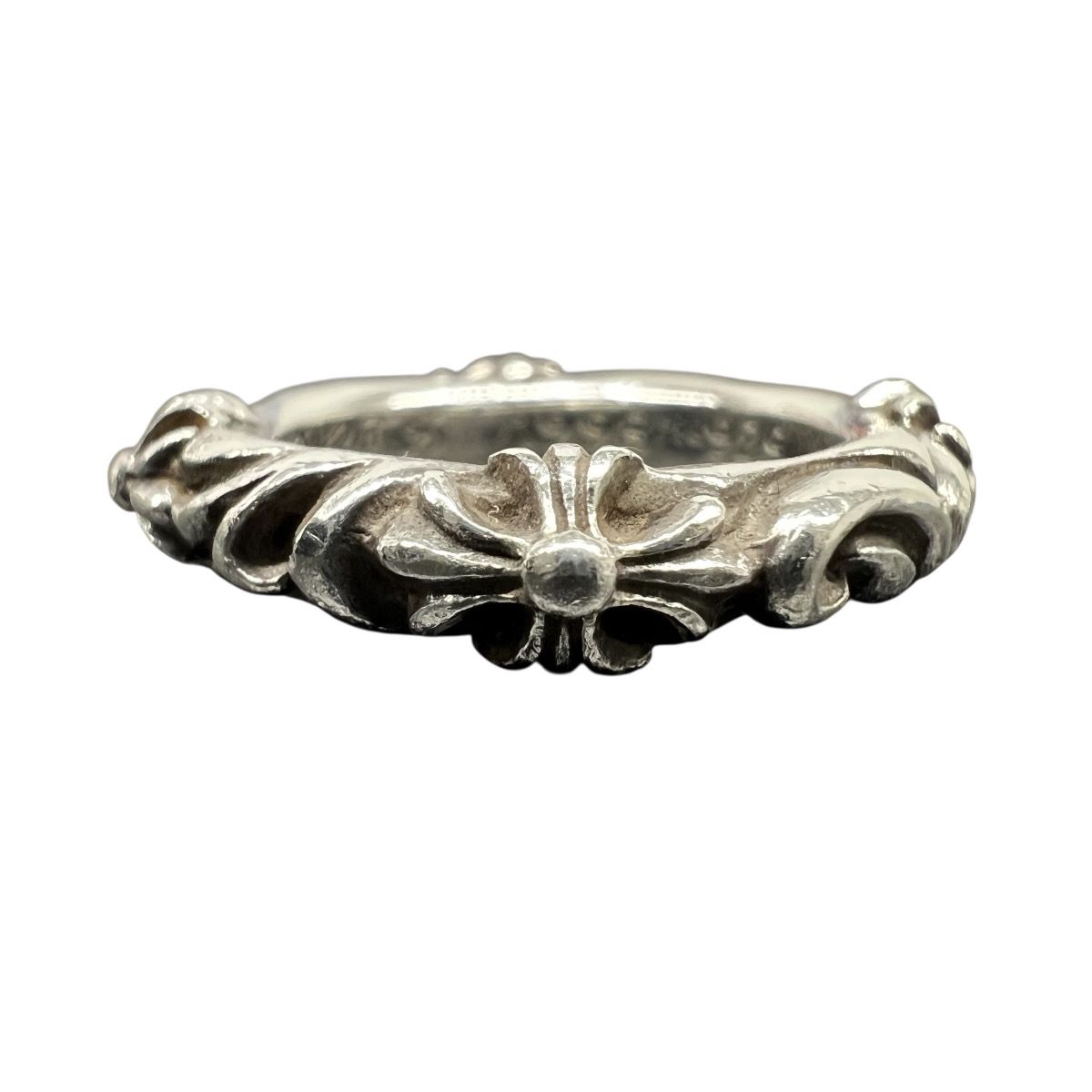 CHROME HEARTS 美品 クロムハーツ SBT BAND SBT バンド リング 指輪 14 