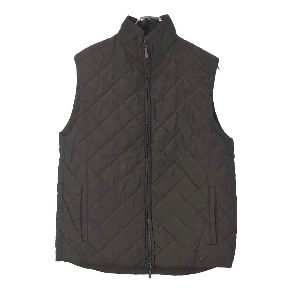 BURBERRY バーバリー キルティングベスト ブラウン(メンズ 42)中古
