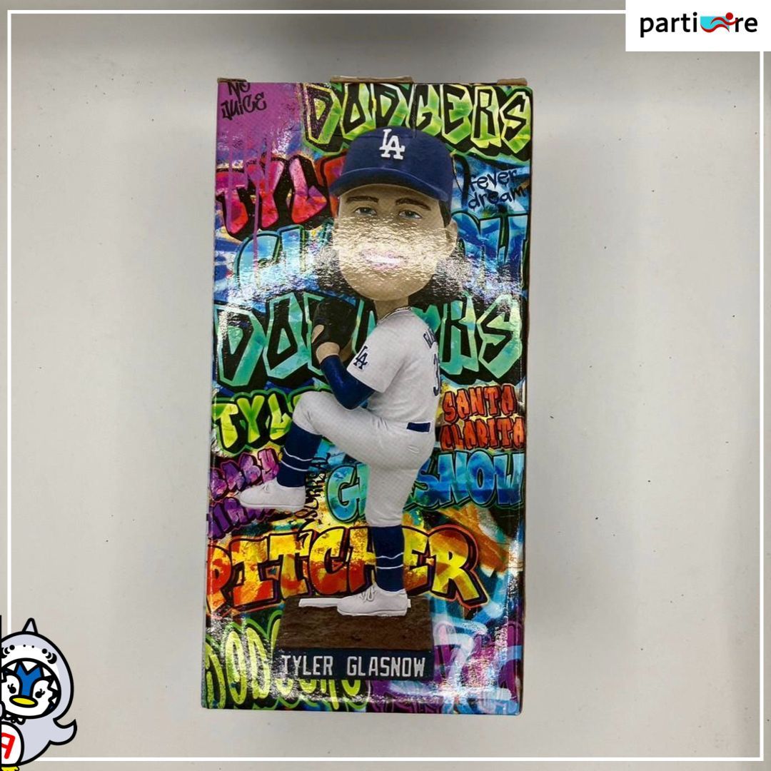MLB LAドジャース タイラーグラスノー ボブルヘッドフィギュア 1