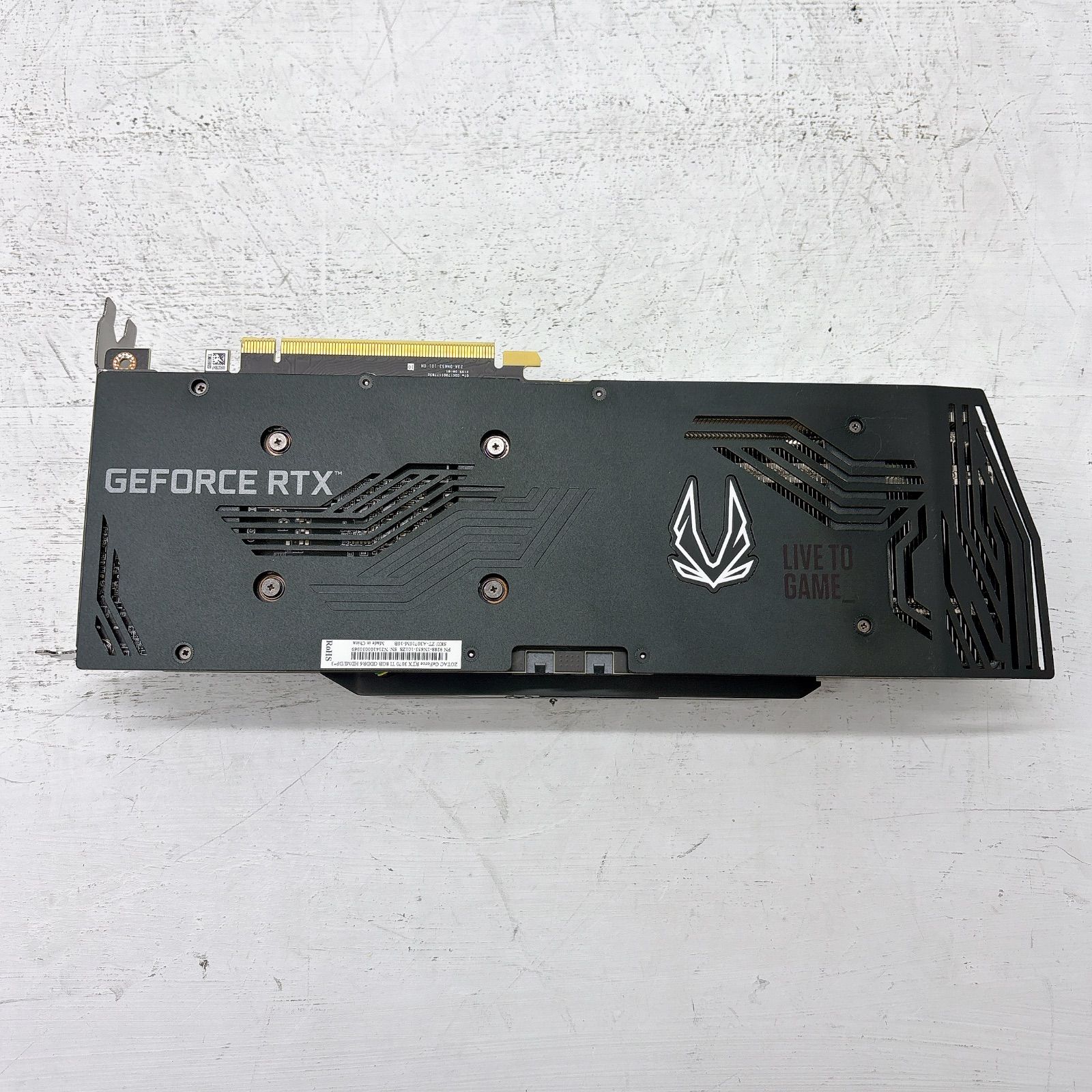 Zotac RTX3070ti 8GB ジャンク ZOTAC RTX3070TI LHR AMP HOLO 8GB ジャンク品 ZOTAC GAMING GeForce