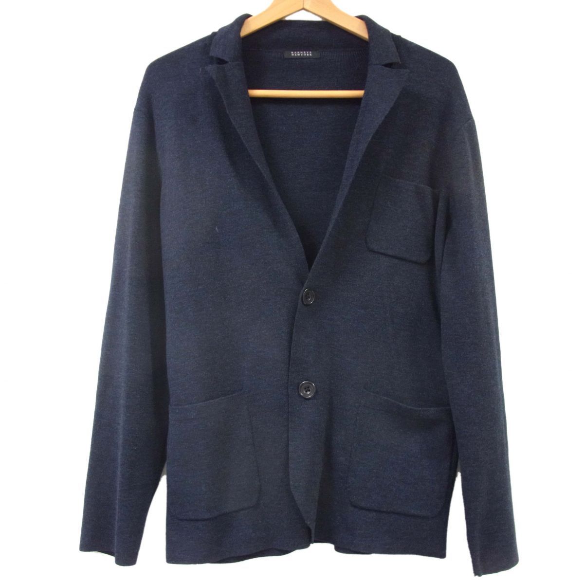 【美品】バーニーズニューヨーク　ニット テーラードジャケット　カーディガン　2B 美品◇BARNEYS NEWYORK バーニーズニューヨーク ニットジャケット