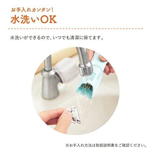 コンビ はじめてのバリカン 小さな頭や耳まわりも簡単カット アクアブルー｜その他