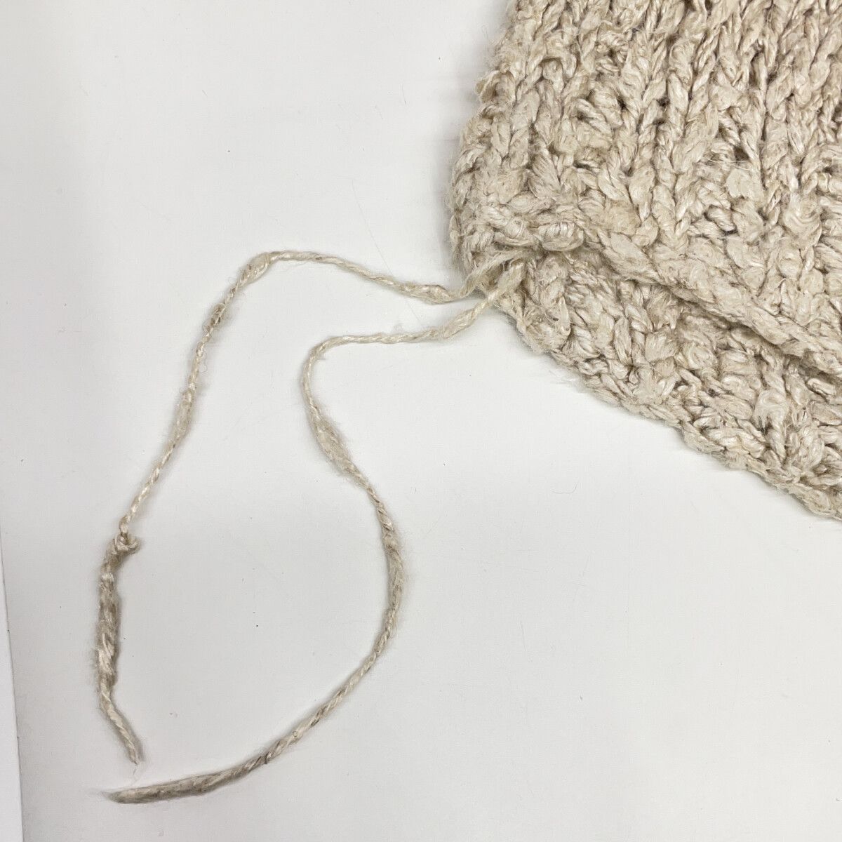 IRENE アイレネ 【24AW】26A81007 Silk Linen Knit Tops シルクx  