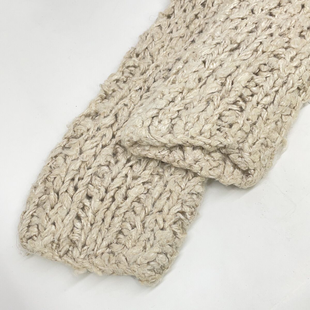 IRENE アイレネ 【24AW】26A81007 Silk Linen Knit Tops シルクx  