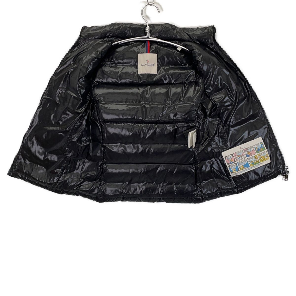 MONCLER モンクレール ﾌﾞﾗｯｸ GHANY GILET ﾀﾞｳﾝﾍﾞｽﾄ - メルカリ