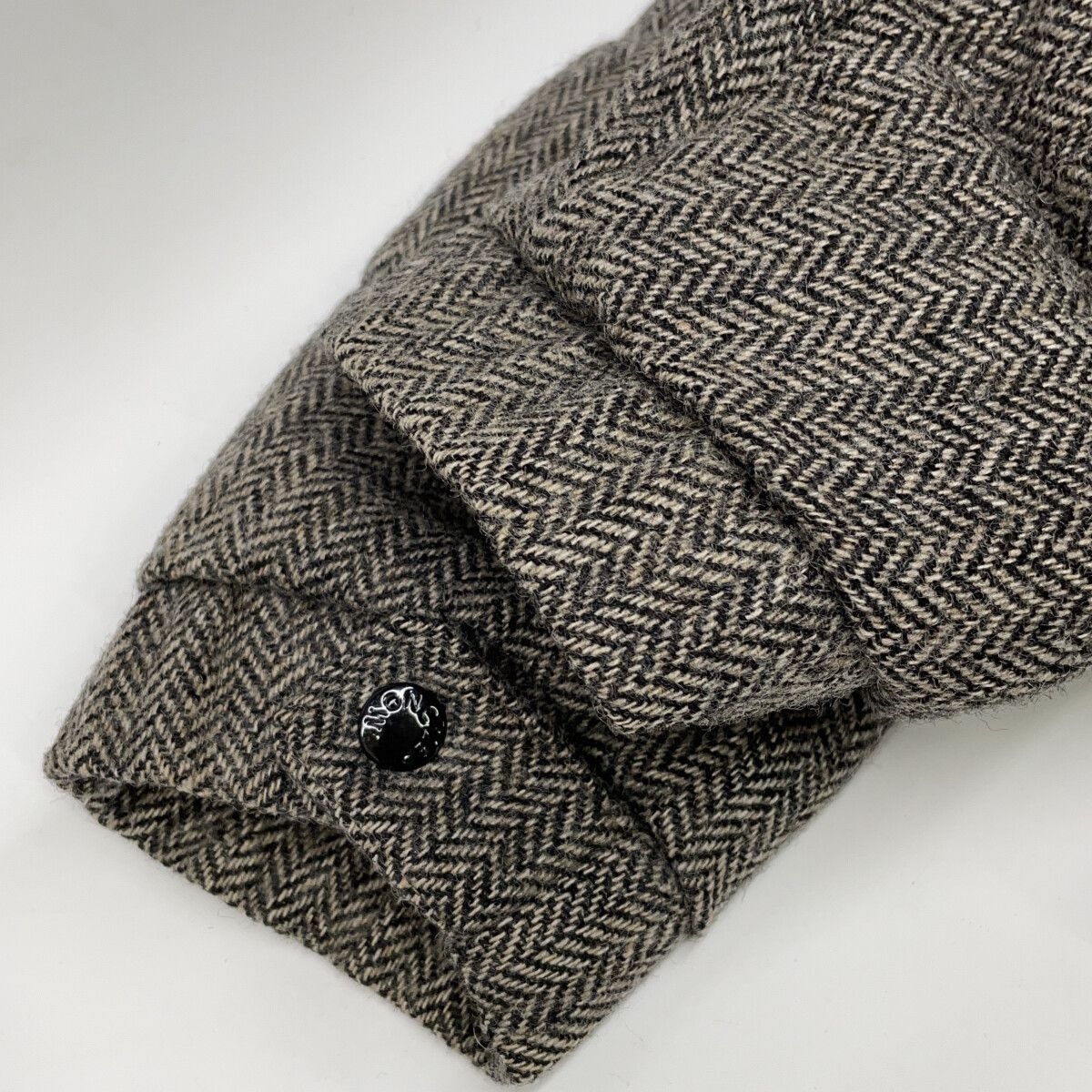 MONCLER　モンクレール　ツイード　ヘリンボーン　ダウンジャケット　2 MONCLER モンクレール ｸﾞﾚｰ CHIMAY ﾍﾘﾝﾎﾞｰﾝ ﾂｲｰﾄﾞ ﾀﾞｳﾝｼﾞｬｹｯﾄ 0 - メルカリ