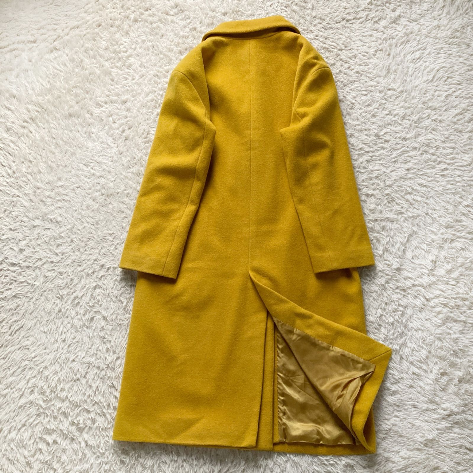 美品 ユナイテッドアローズ UNITED ARROWS カシミヤ混 チェスター