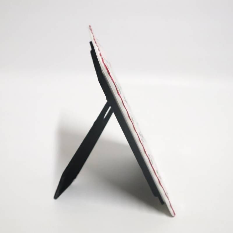 花柄 陶器 フォトフレーム ピンク 写真立て インテリア雑貨 新生活 L判