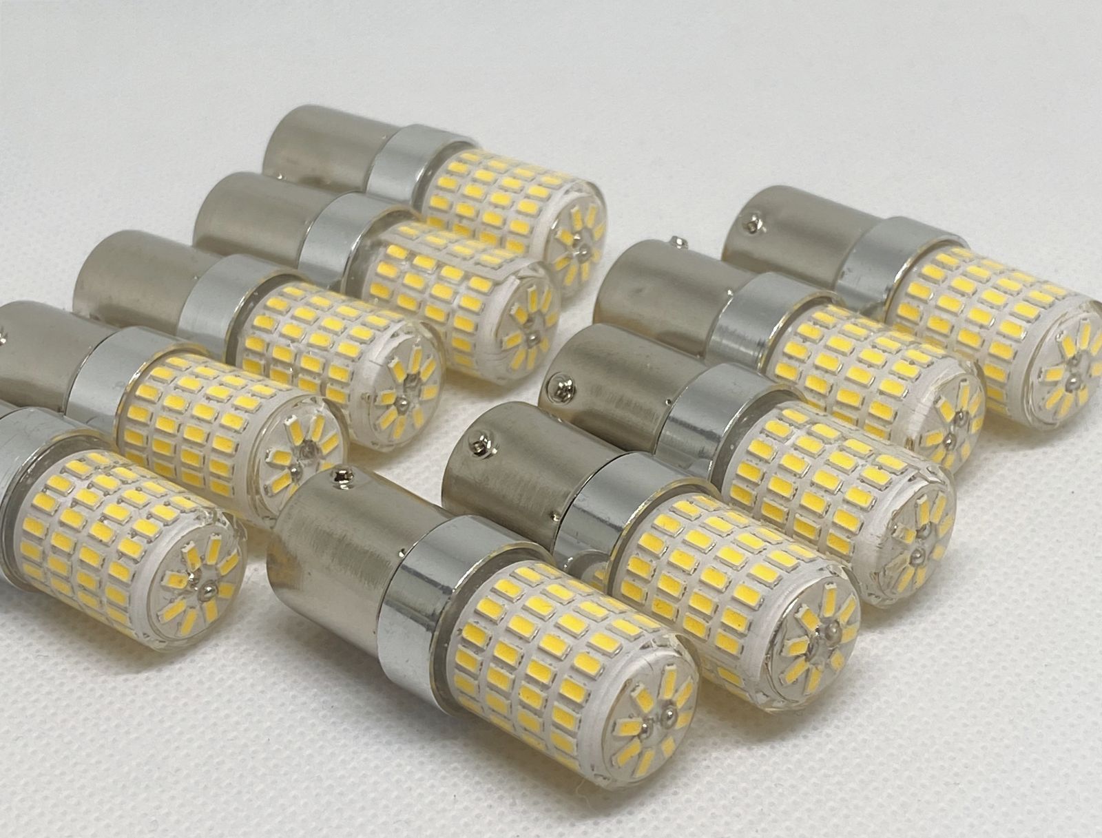 G18 BA15S S25 デコトラ屋 綺麗なレモンイエロー 爆光 改良 球 LED 高 