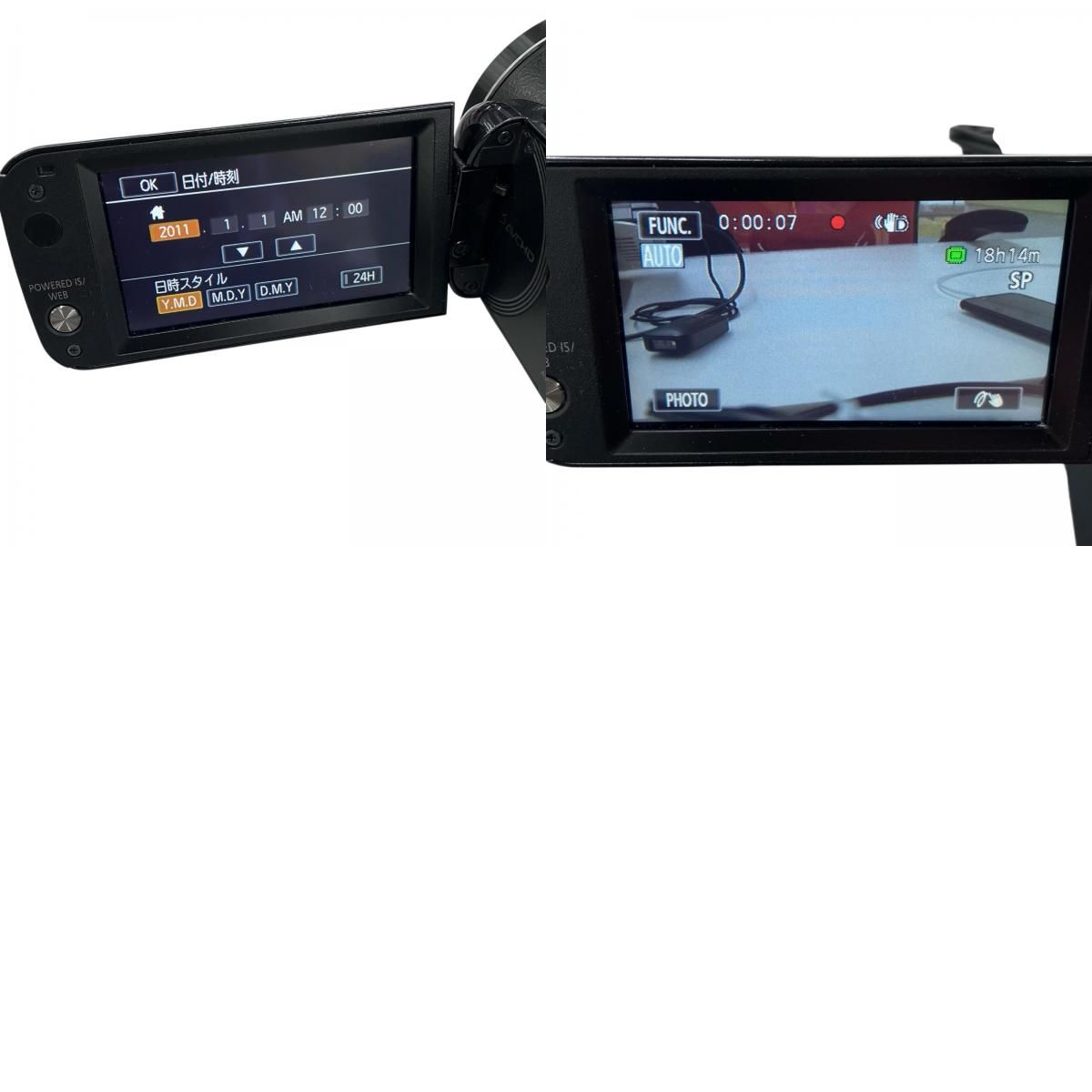 186001 動作確認済み canon キャノン ビデオカメラ iVIS HF M43