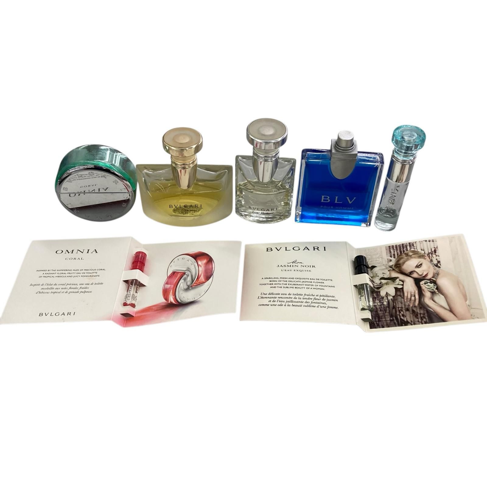 180053 BVLGARI ブルガリ 香水 7点まとめ売り - メルカリ