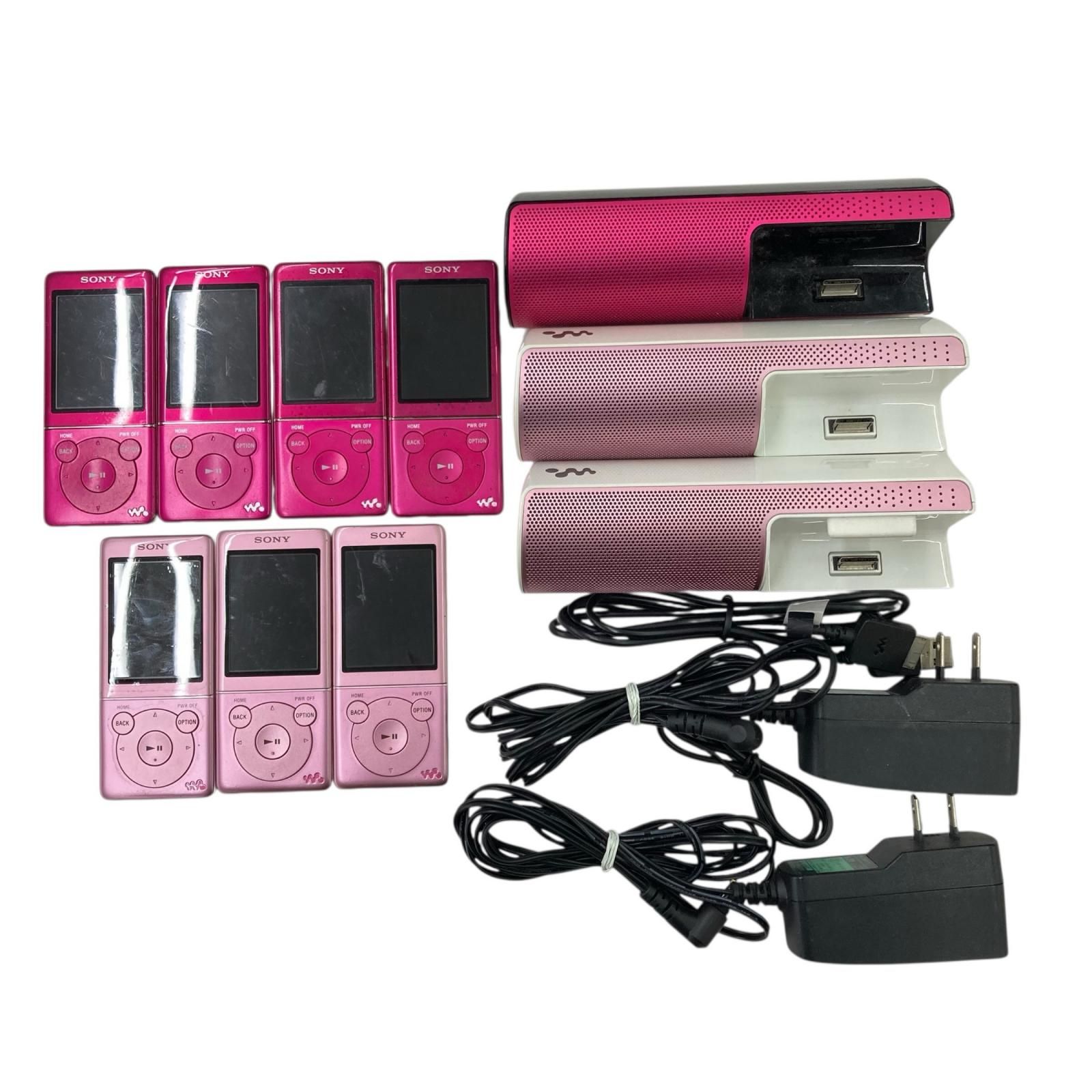 186001 動作未確認 SONY ソニー ウォークマン&スピーカー NW-S775 10点