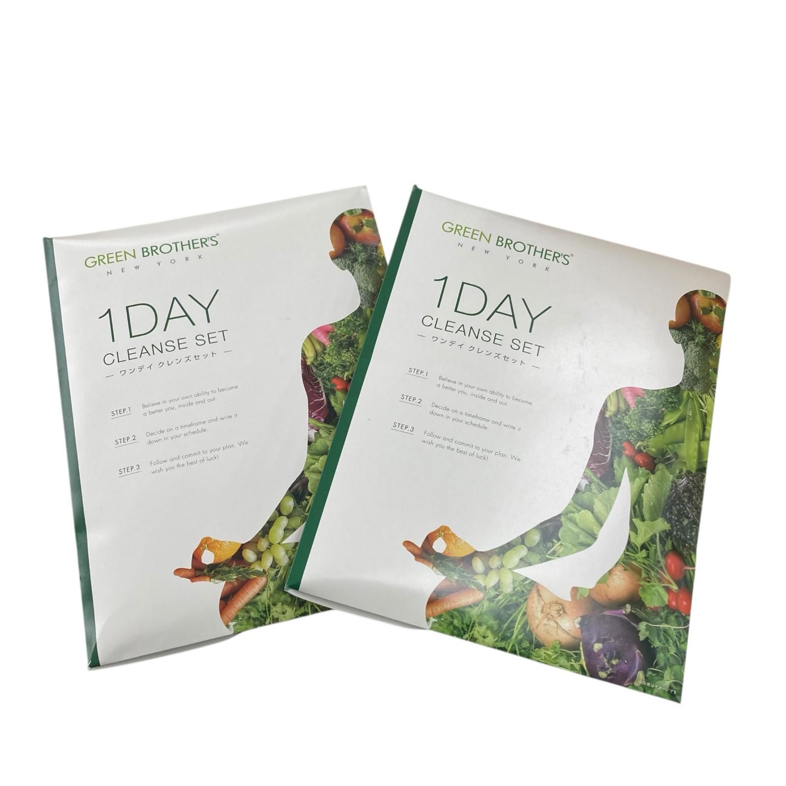 186000 GREEN BROTHERS 1DAY CLEANSE SET ワンデイクレンズ 2 点まとめ