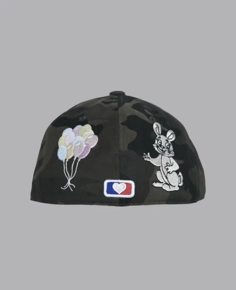 THE MUSEUM VISITOR ザミュージアムビジター RABBIT EMBROIDERY CAP