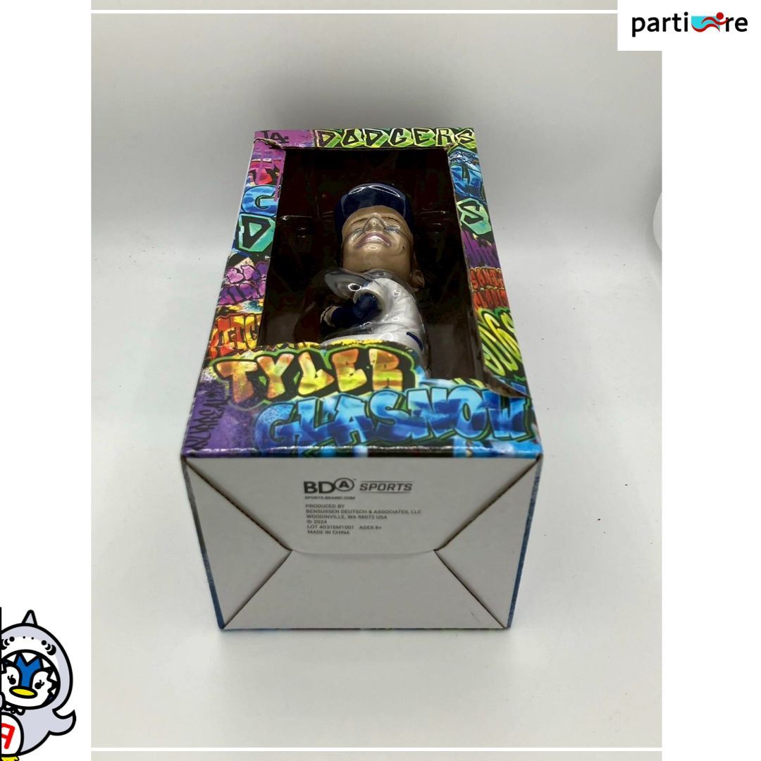 MLB LAドジャース タイラーグラスノー ボブルヘッドフィギュア 2