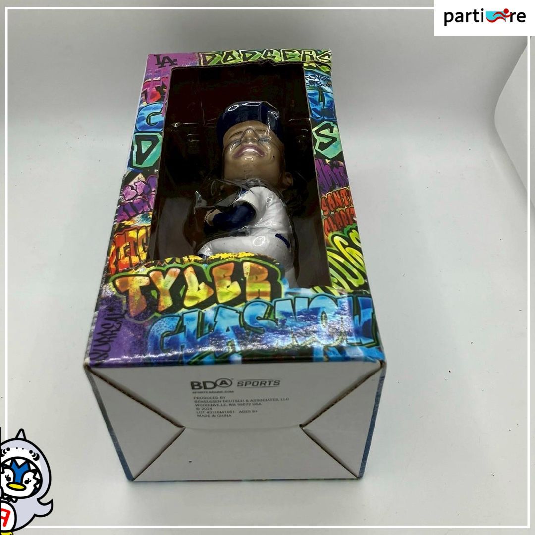 MLB LAドジャース タイラーグラスノー ボブルヘッドフィギュア 3