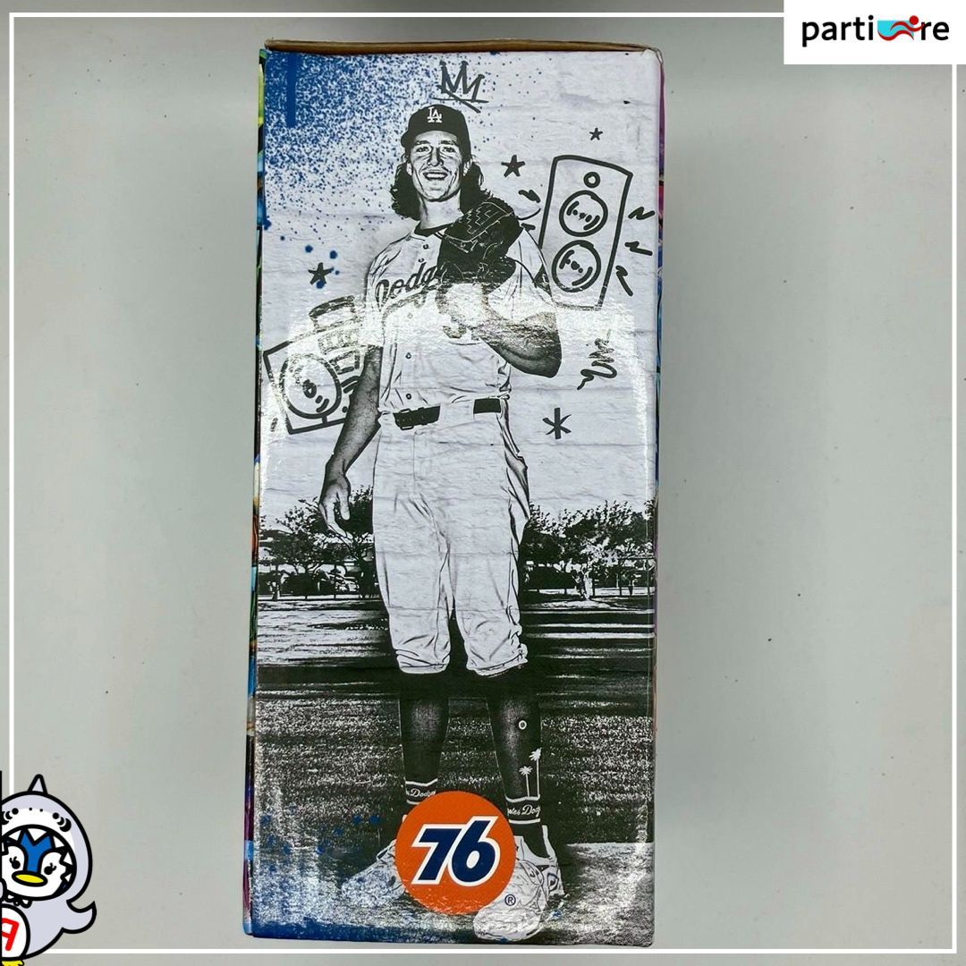 MLB LAドジャース タイラーグラスノー ボブルヘッドフィギュア 3