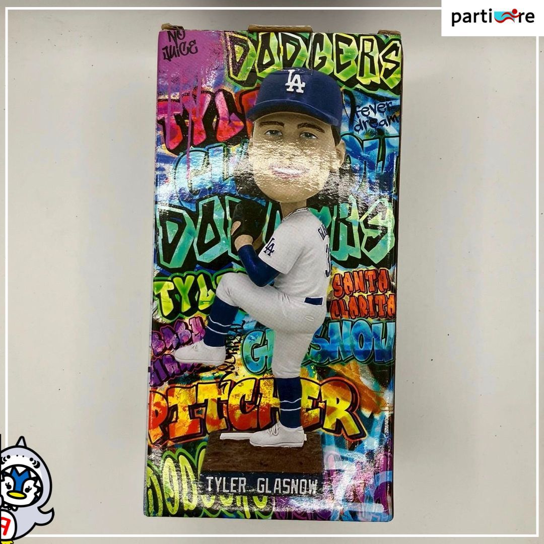 MLB LAドジャース タイラーグラスノー ボブルヘッドフィギュア 3