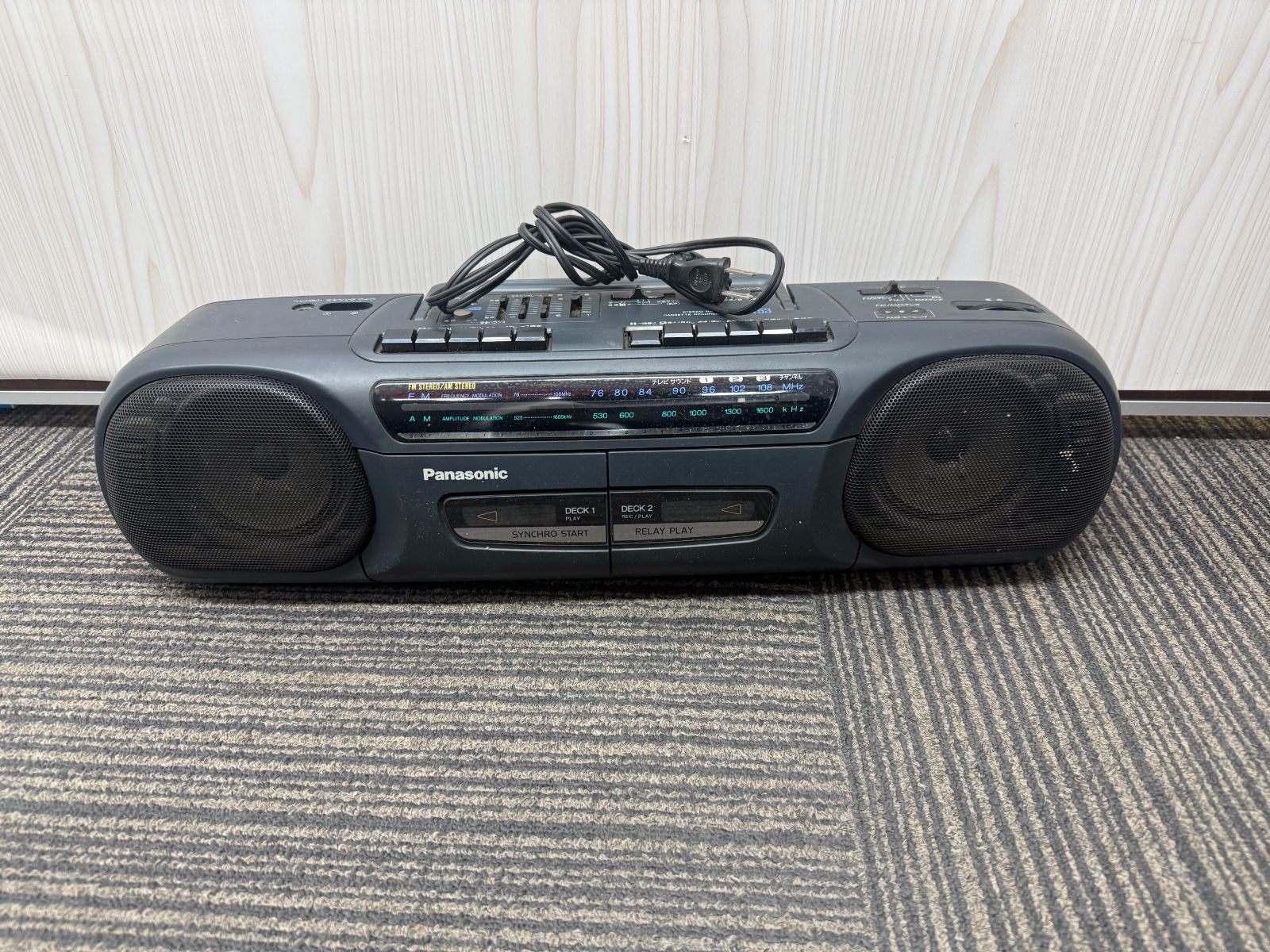 ▲未使用/保管品 パナソニック RX-FT53 ステレオラジオカセットレコーダー Panasonic RX-FT53 ラジオ・カセットレコーダー