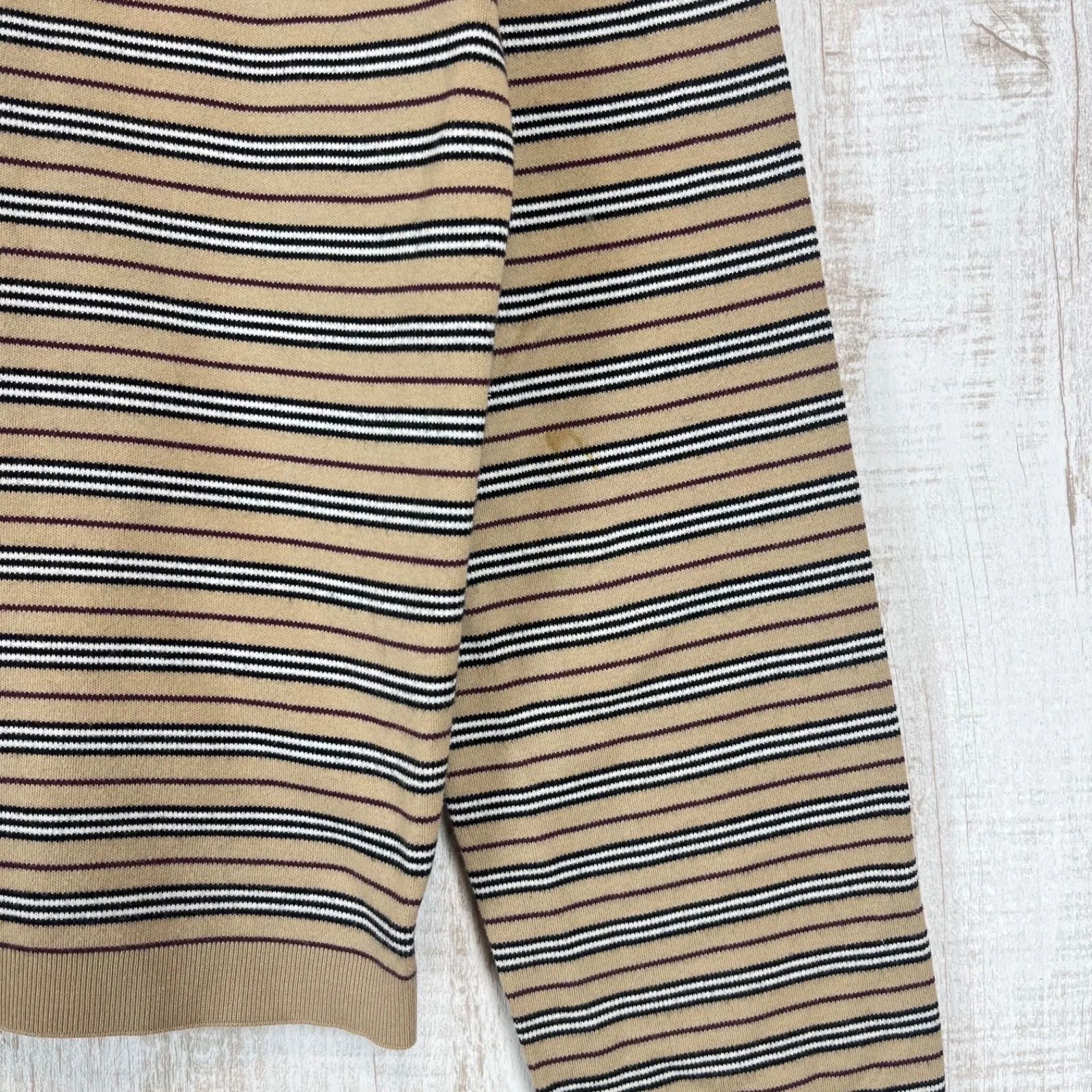 BURBERRY BLACK LABEL バーバリーブラックレーベル ボーダー 総柄 