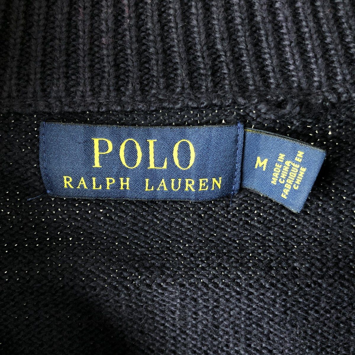 古着 ラルフローレン Ralph Lauren POLO RALPH LAUREN コットンニット
