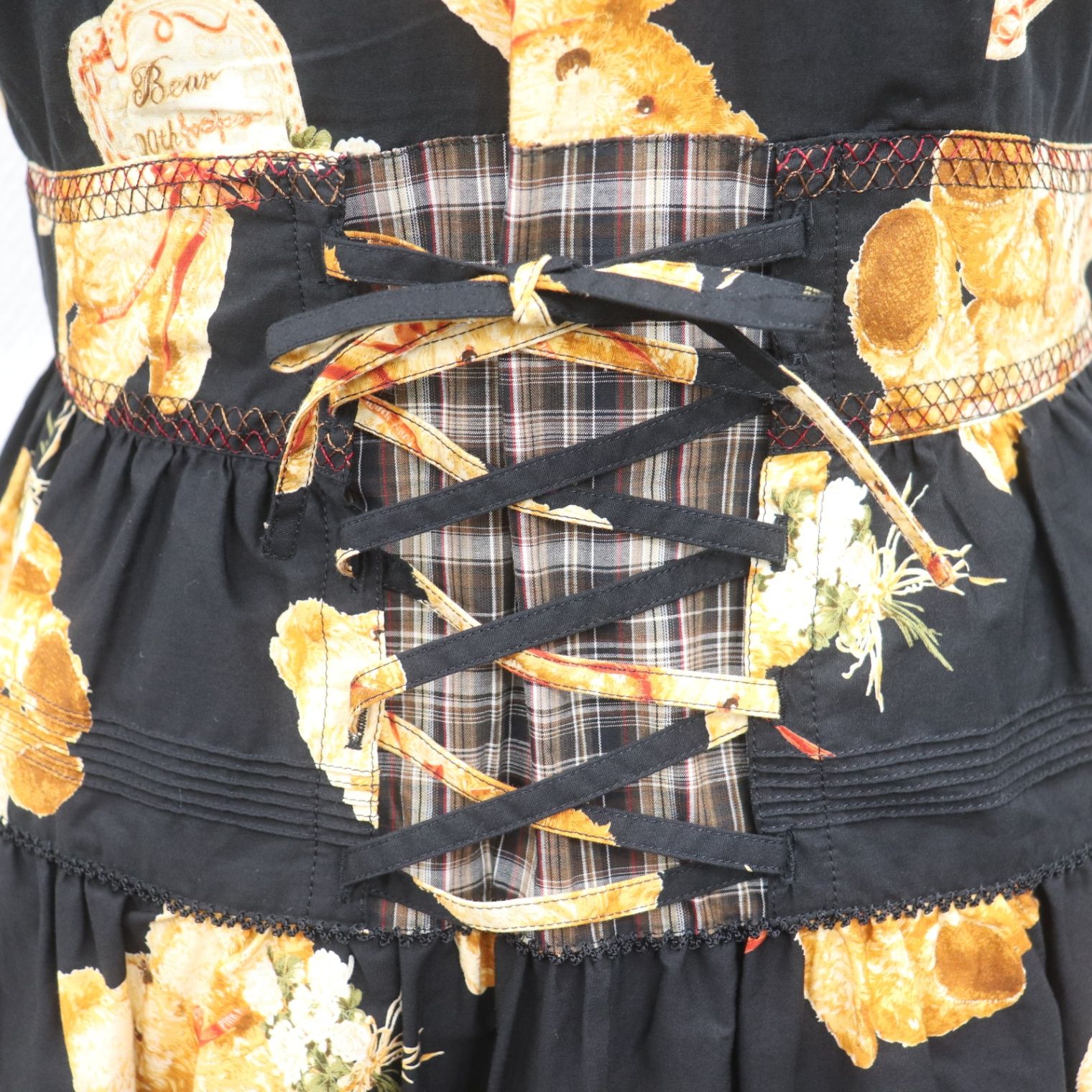 ITLQQPUPECWW PINK HOUSE ピンクハウス テディベア ロング ワンピース  