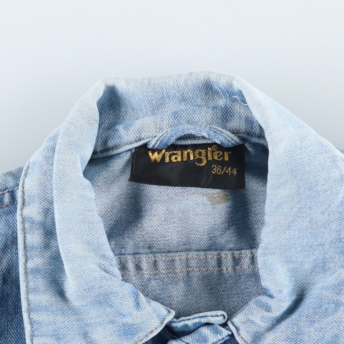 古着 ~80年代 ラングラー Wrangler デニムジャケット Gジャン メンズXS