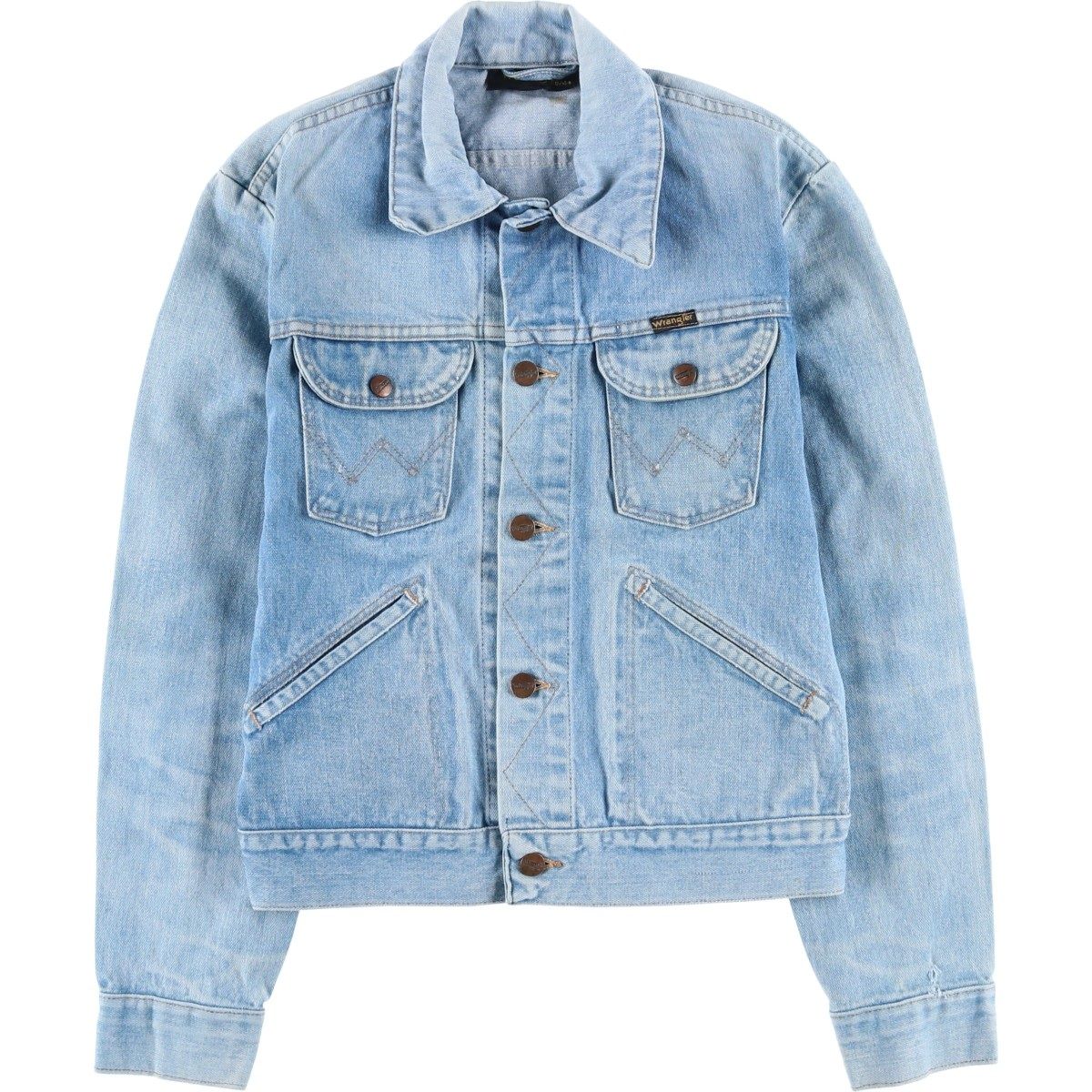 古着 ~80年代 ラングラー Wrangler デニムジャケット Gジャン メンズXS
