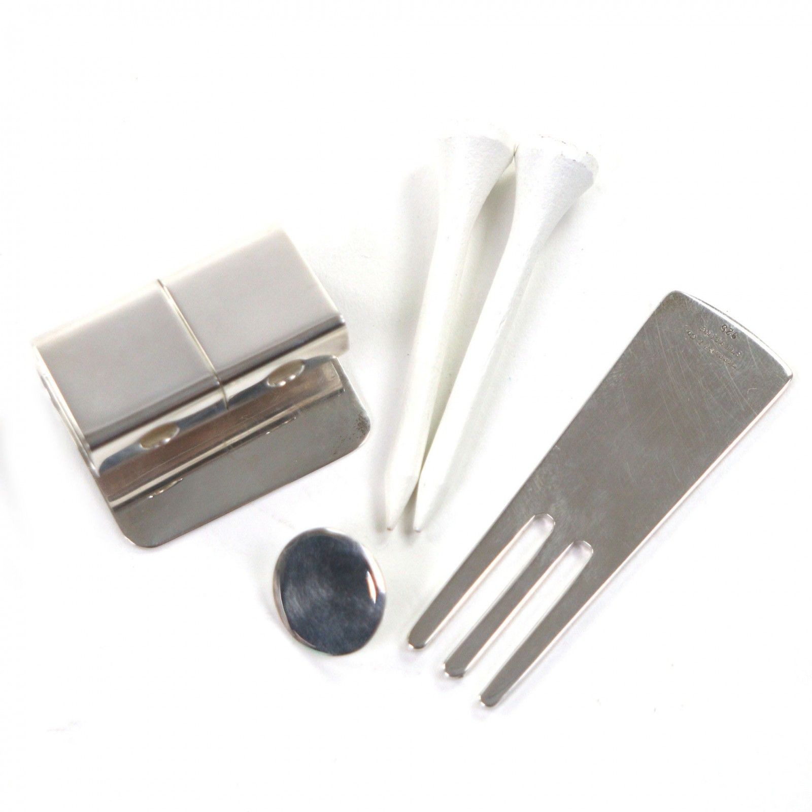 美品▽TIFFANY&Co. ティファニー 925 ウッド グリーンフォーク