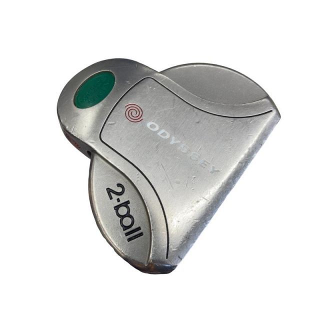 中古】 オデッセイ WHITE STEEL 2・ball 34インチ パター PT スチール