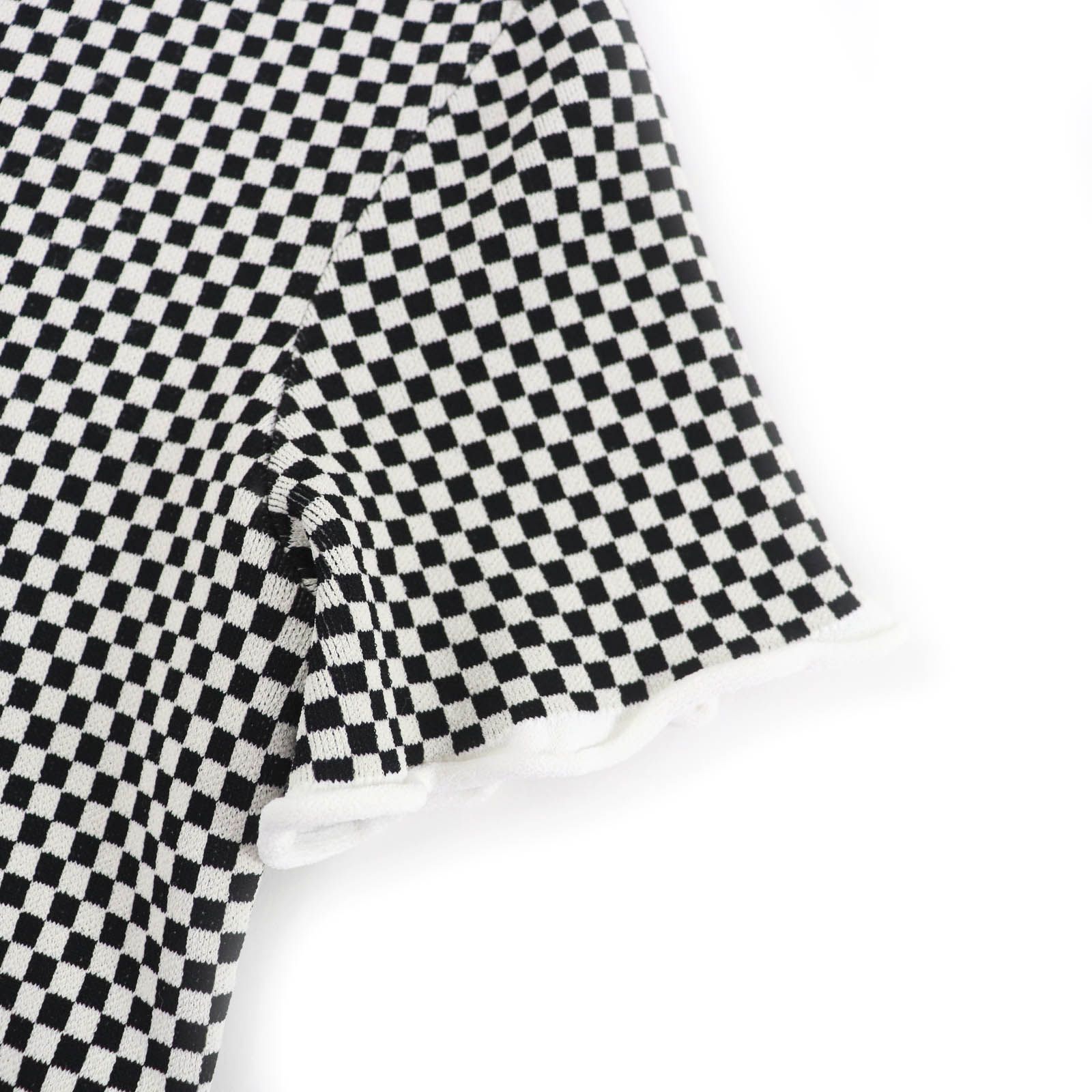 美品☆LOUIS VUITTON ルイヴィトン 22SS ラバーロゴワッペン付 半袖