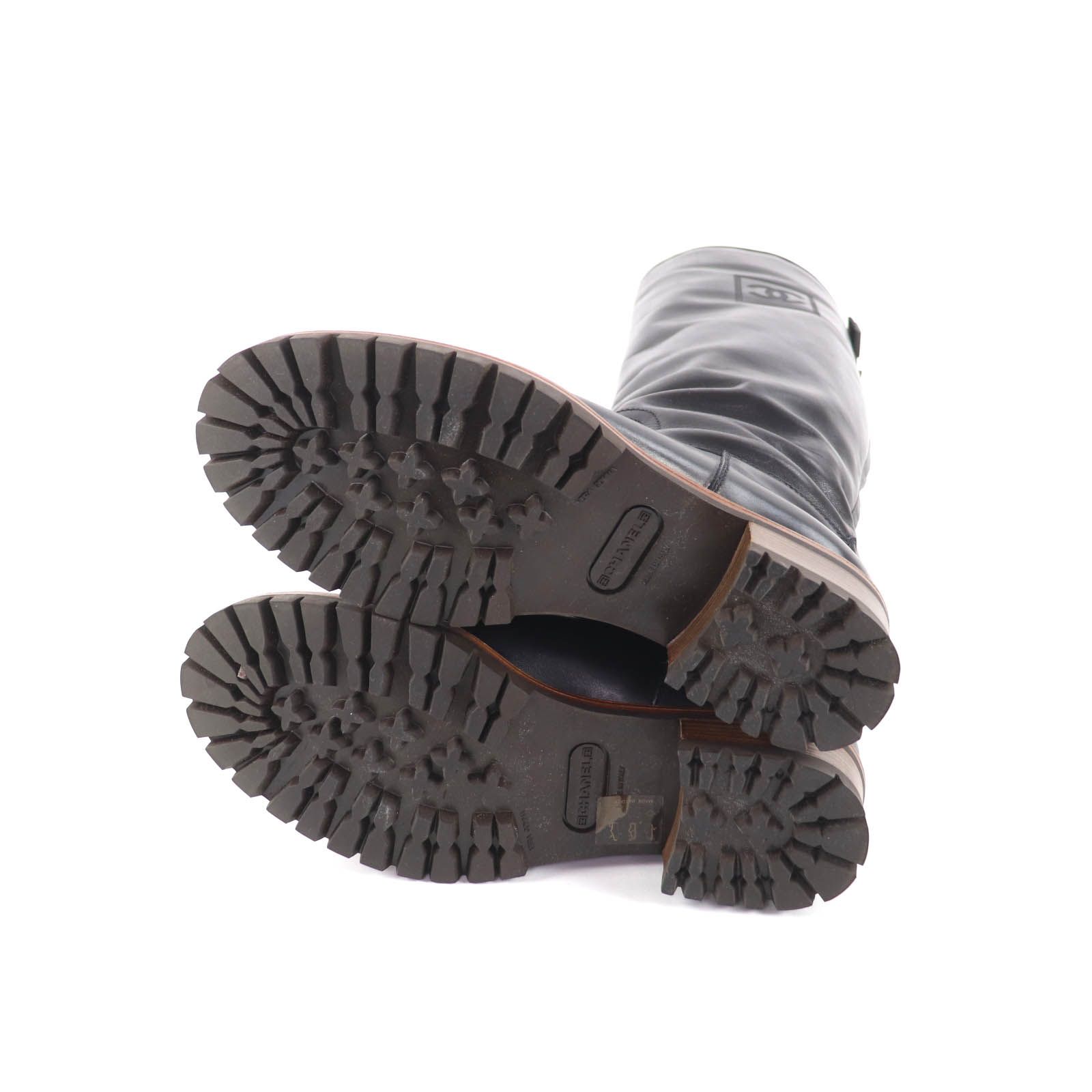 美品☆CHANEL シャネル G25808 ココマーク バックZIP 裏ムートン