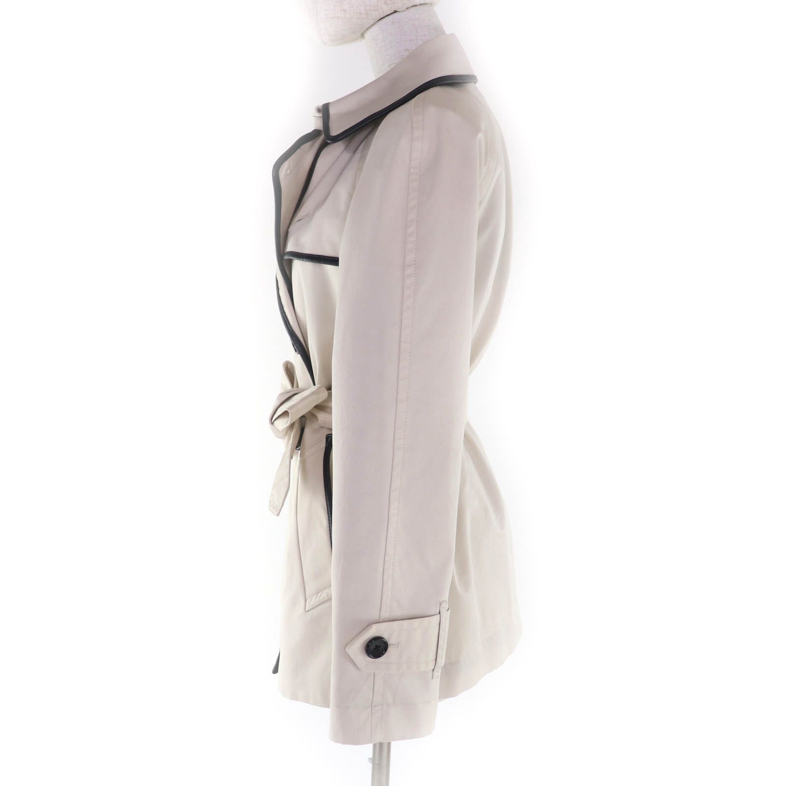 美品☆COACH コーチ 888-262-6224 コットン100％ ベルト付 ロゴボタン