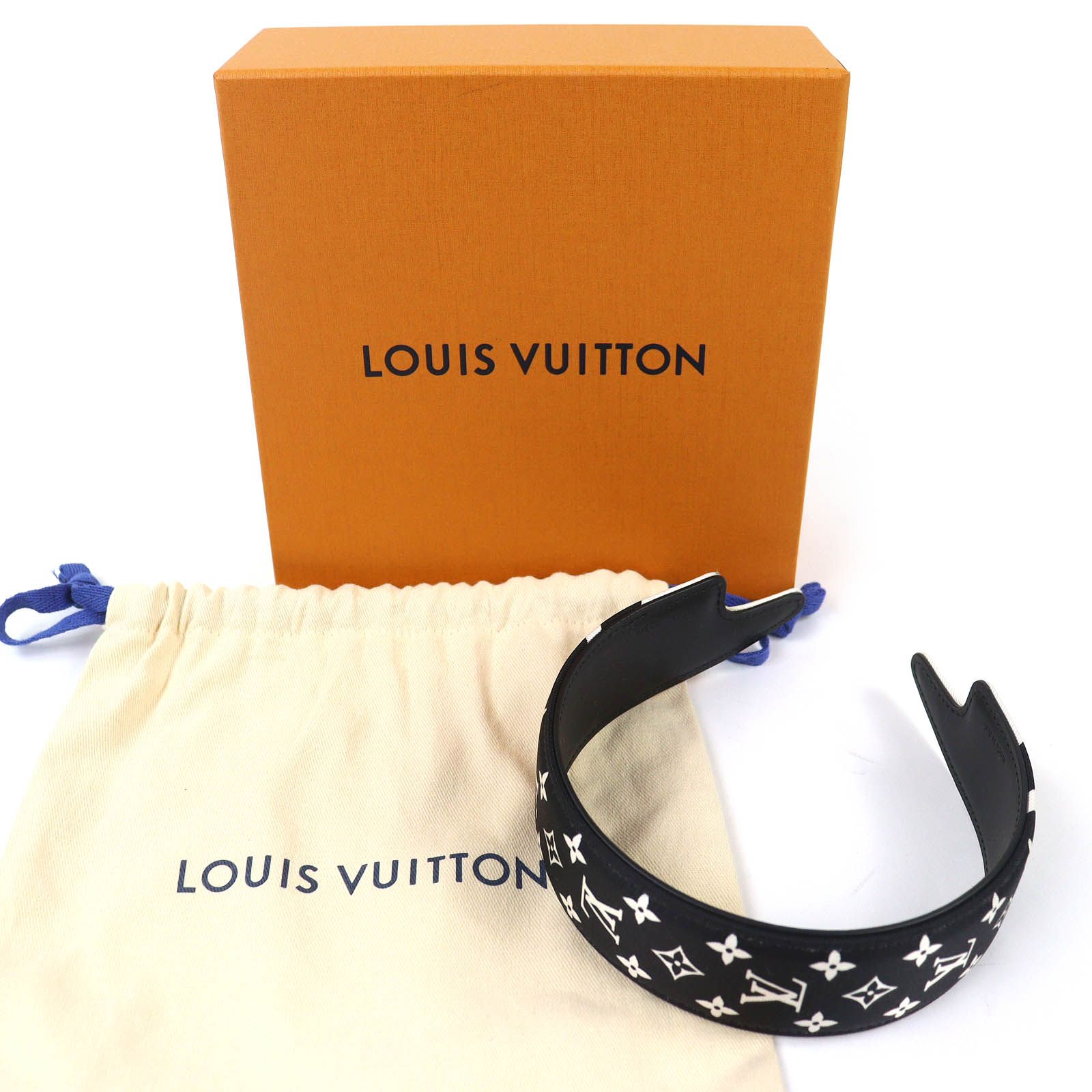 極美品△LOUIS VUITTON ルイヴィトン 2025年製 M97813 ヘッドバンド