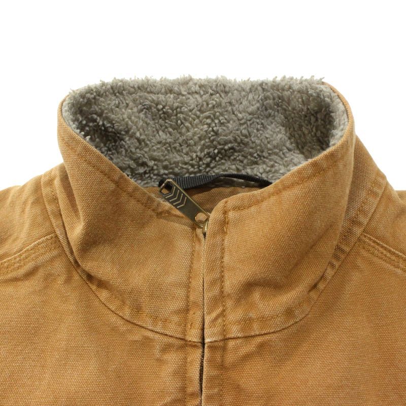 00s Carhartt 裏地ボア ダック ベスト メンズ 表記Sサイズ - メルカリ