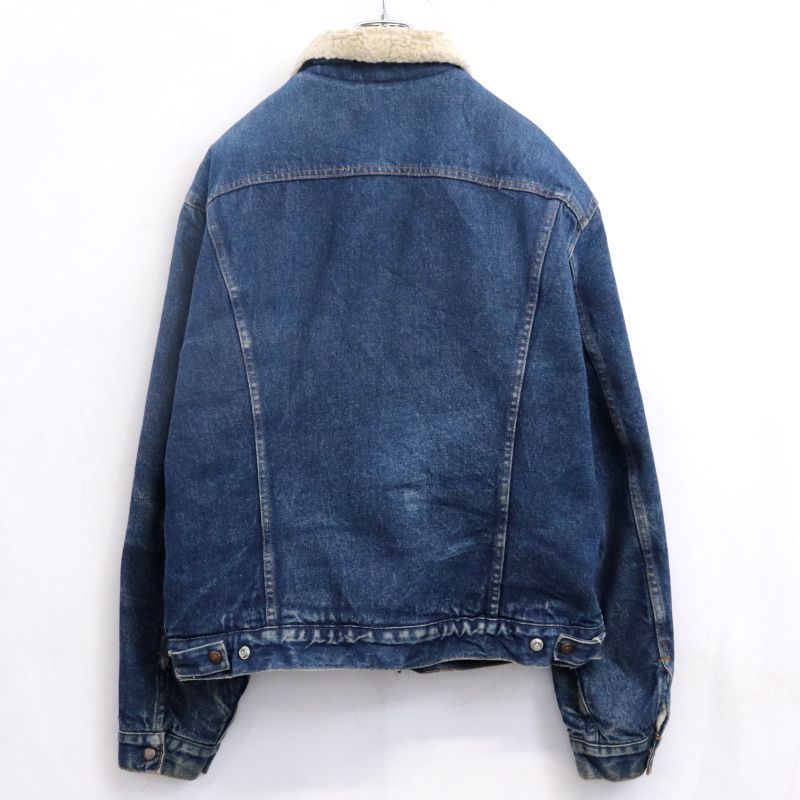 Levi's デニムジャケット M ボア裏地 80s USA製 vintage Levi's 裏地ボア 71608 デニムジャケット メンズ