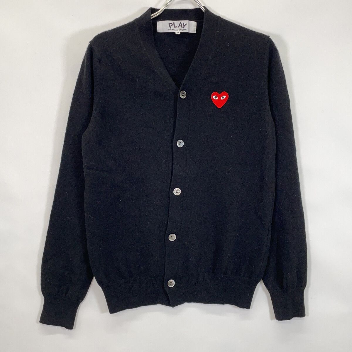 PLAYCOMMEdesGARCONS プレイコムデギャルソン ﾌﾞﾗｯｸ AZ-N008 ｳｰﾙ