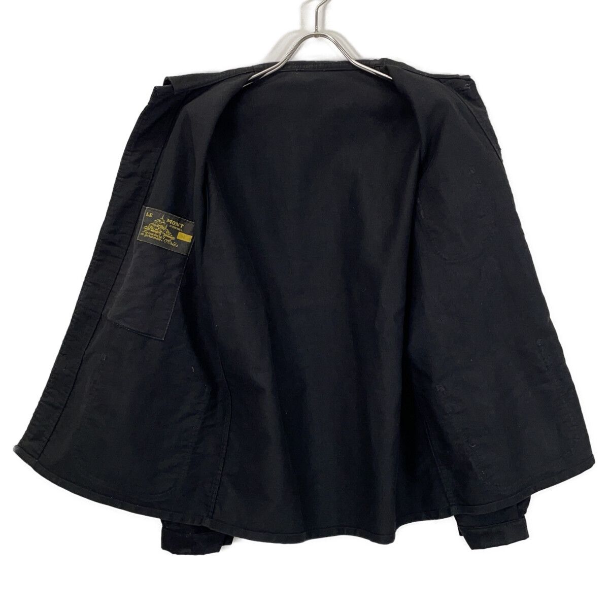 VINTAGE ヴィンテージ 50's-60's ｳﾞｨﾝﾃｰｼﾞ ﾌﾚﾝﾁ ﾌﾞﾗｯｸ ﾓｰﾙｽｷﾝﾜｰｸｼﾞｬｹｯﾄ