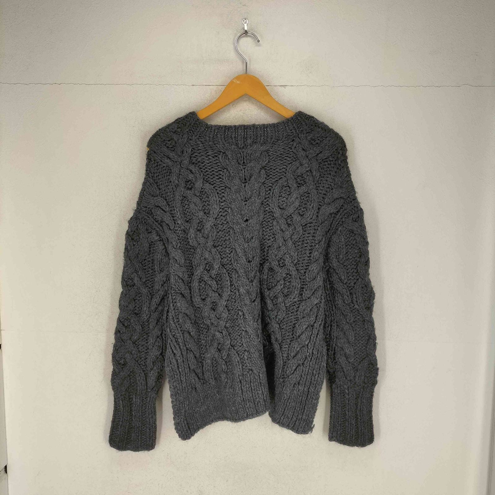 アドーア ADORE アルパカ混 ケーブル編みニット レディース JPN：38