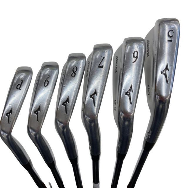 中古】 ミズノ MP-67 7S アイアンセット IR 純正特注シャフト