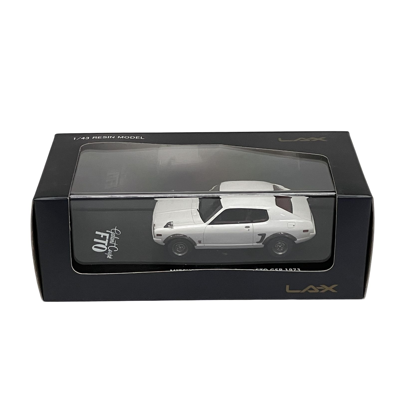 LA X 1 43 三菱 ギャラン クーペ FT 0 1600 GSR 1973 モデルカー