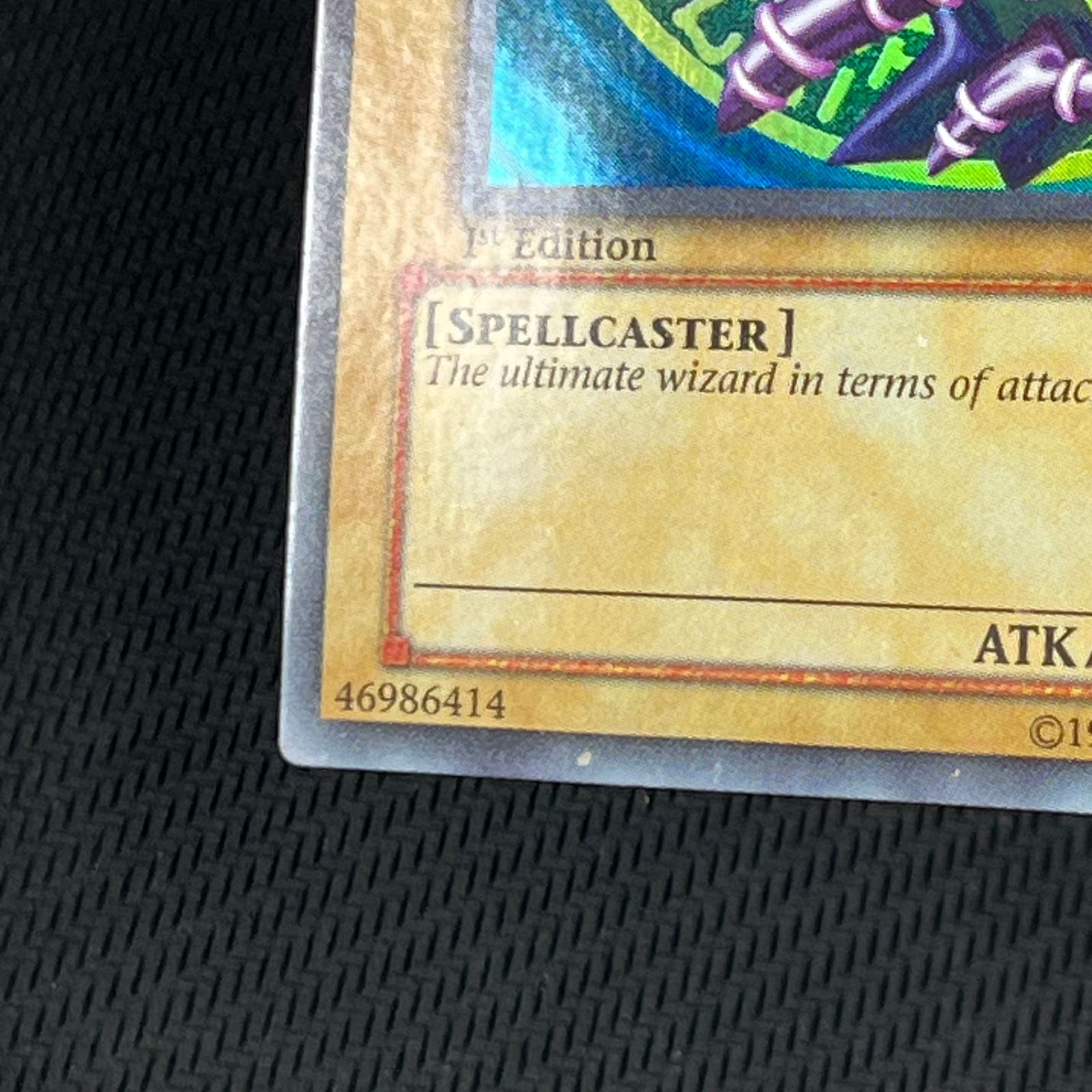 遊戯王 旧アジア 亜版 1st ブラックマジシャン ウルトラレア SDY-006