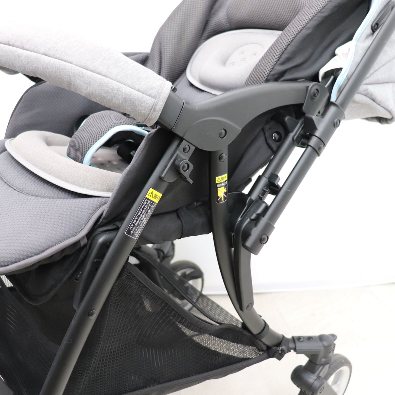 美品】Pigeon ピジョン ランフィリノン RLN グレー ベビーカー ベビー