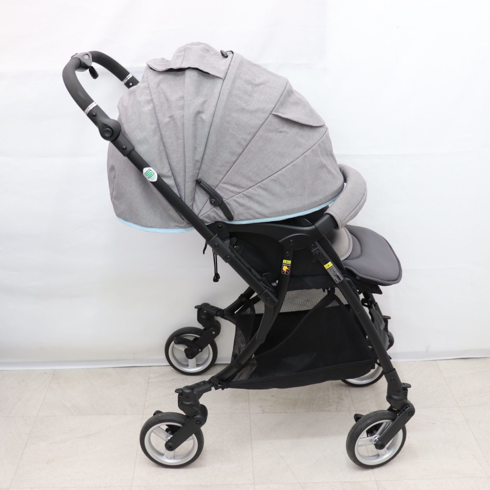美品】Pigeon ピジョン ランフィリノン RLN グレー ベビーカー ベビー