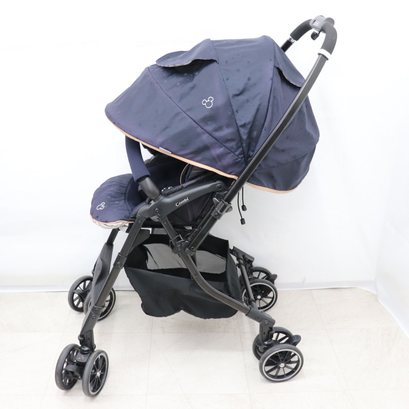 美品】Combi コンビ メチャカルハンディ オート4キャス エッグショック