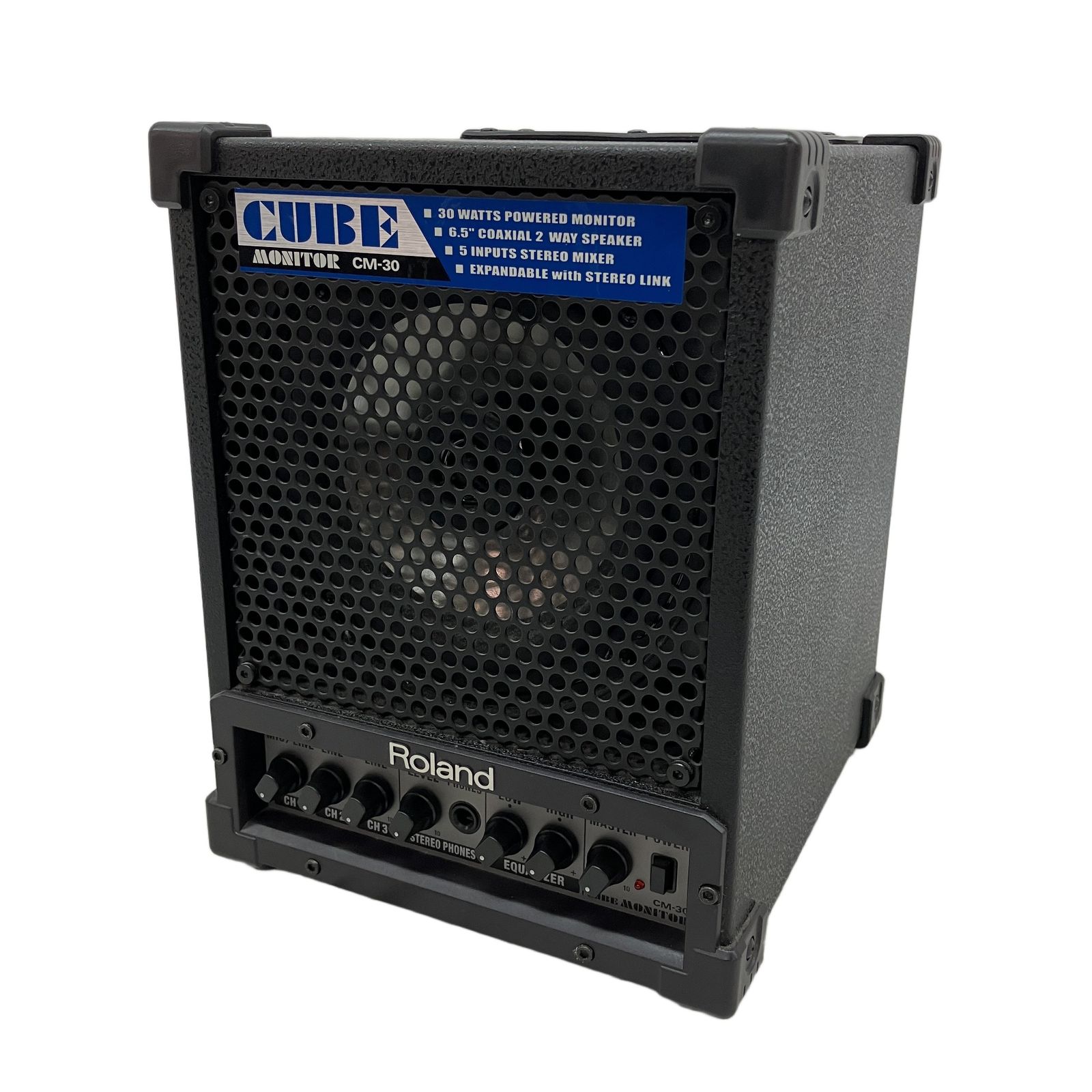 Roland CM-30 CUBE MONITOR ポータブル ミキシング モニター アンプ